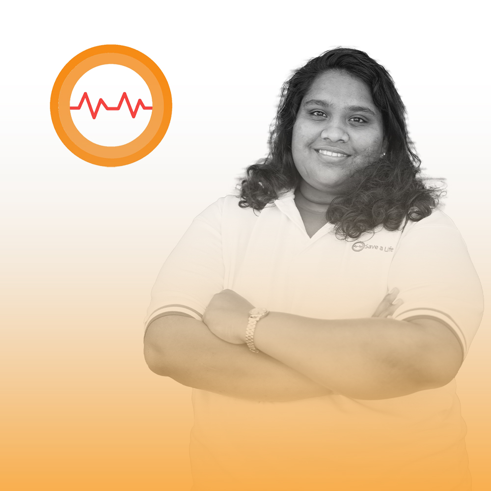 Sutharsika Jeevaradchakan, Programme Officer at Save a Life