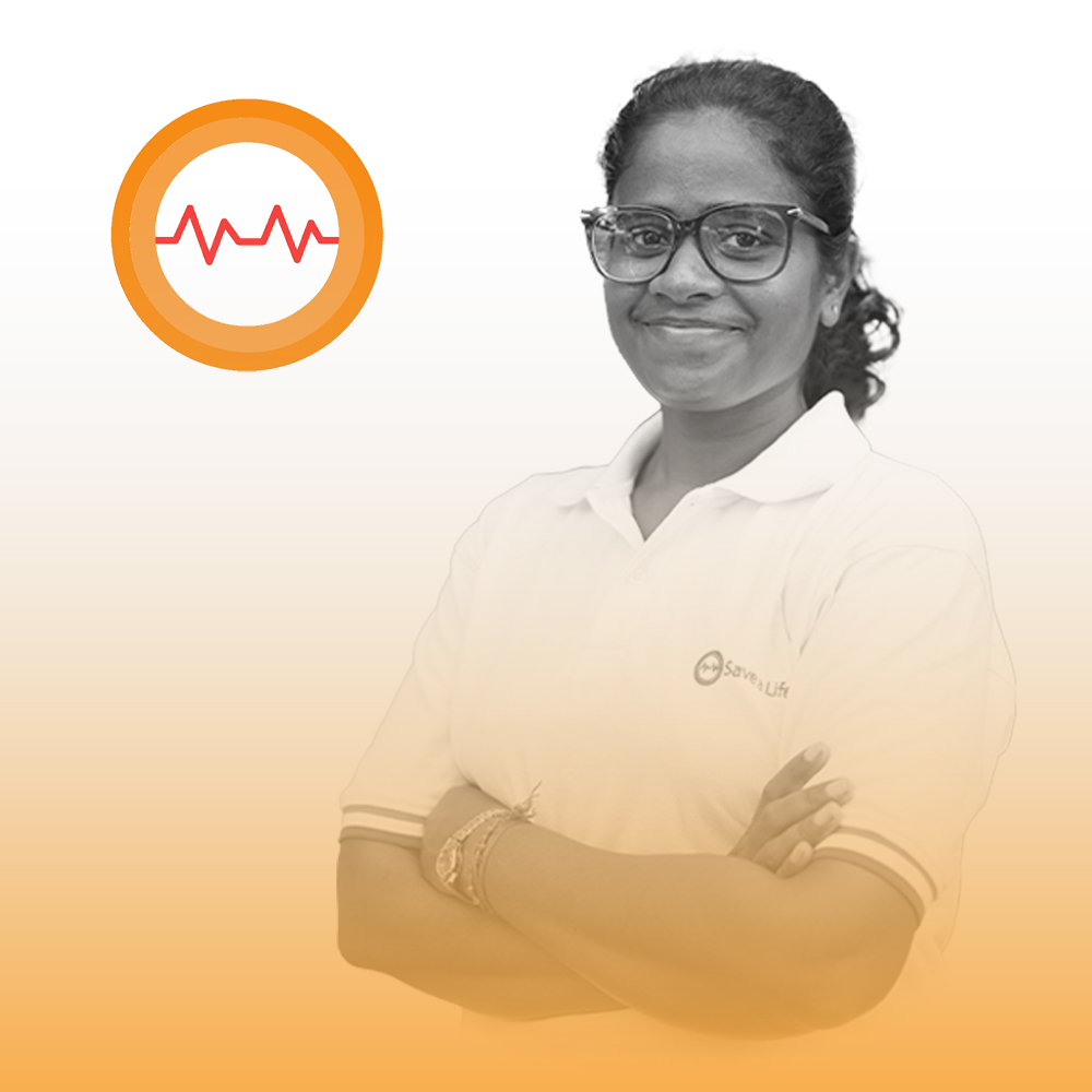 Jeyanthy Sundaram, Programme Manager at Save a Life
